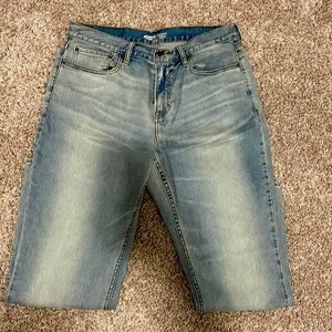 Old Navy Athletic Taper Blue Jeans